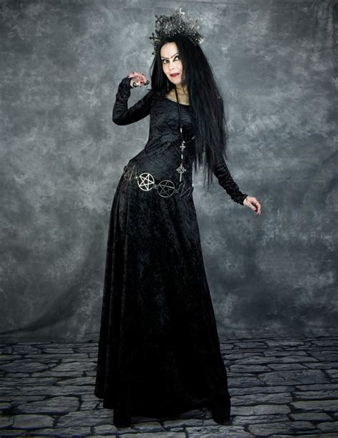 Dark witch attire